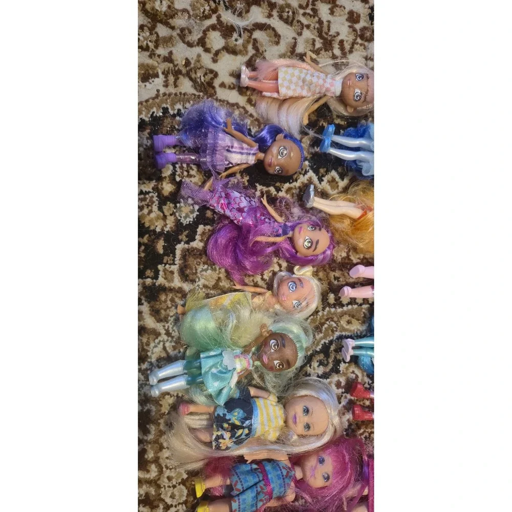 Mini‎ Doll Lot – LOL, BRQYZ, And Mini Barbie Dolls  Toy Bundle 20 DOLLS